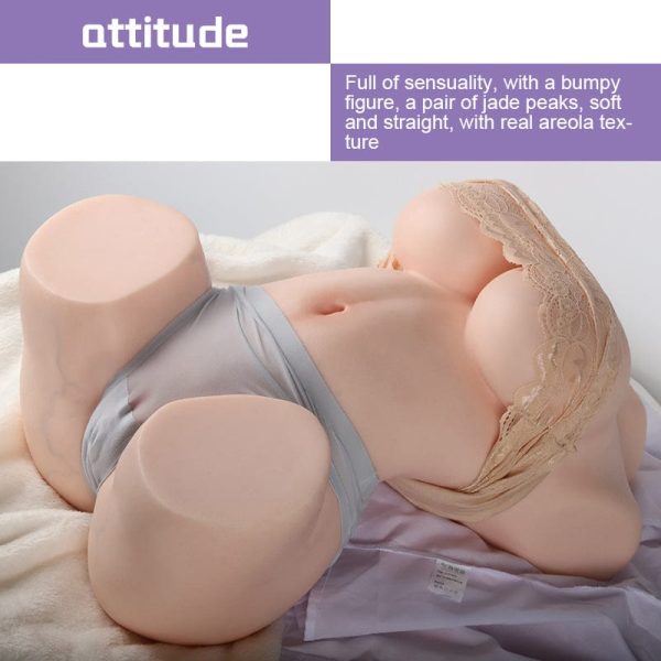 Matsushima Yuri S-Shape Half-Body Doll: Full Liquid Silicone, Liquid Boobs for Him