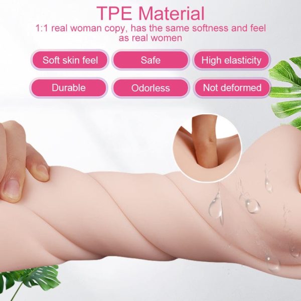 Sheryl realistic half body 18KG with