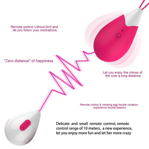 USB Charging Wireless 10 Modes Jump Egg Vibrator