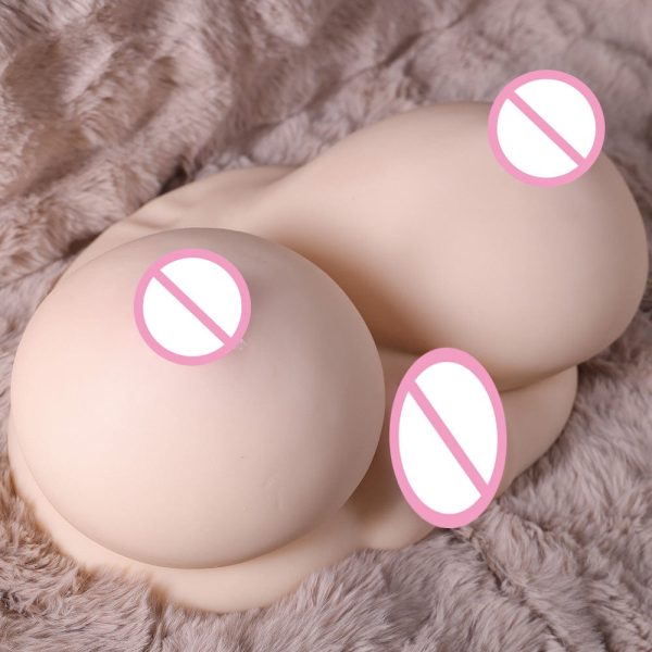 Ultra-Soft Liquid Boobs & Vaginal: Realistic Half Chest For Him, 8KG