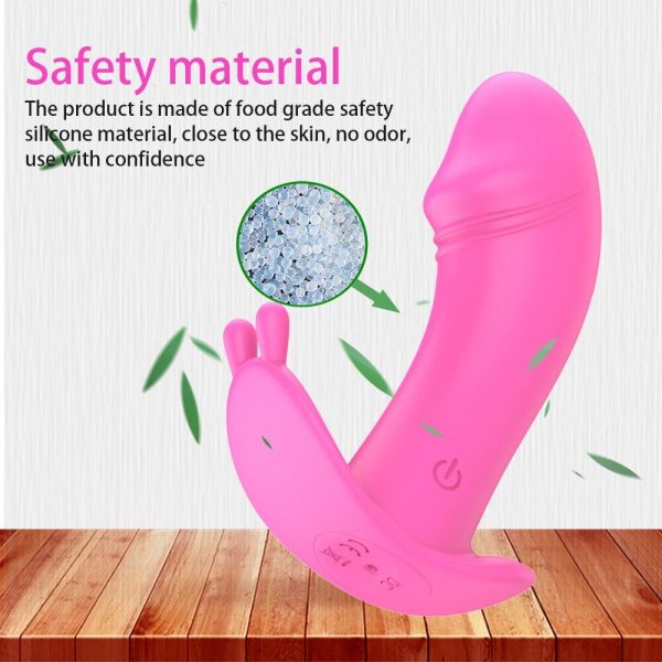 Rabbit Wireless Wearable realistic vibrator For Adult Women