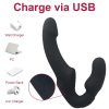 Wearable Dildo Double Head Vibrator For Lesbian Women