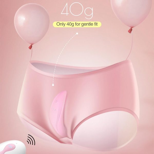 Wireless Remote Control Wearable Thin Light Invisible Vibrator