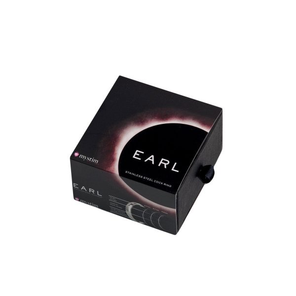 Mystim the Earl Brushed Steel C-Ring