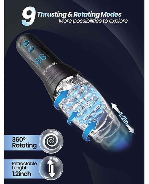 The Male Rose Pro: Thrusting, Rotating, & Vibrating