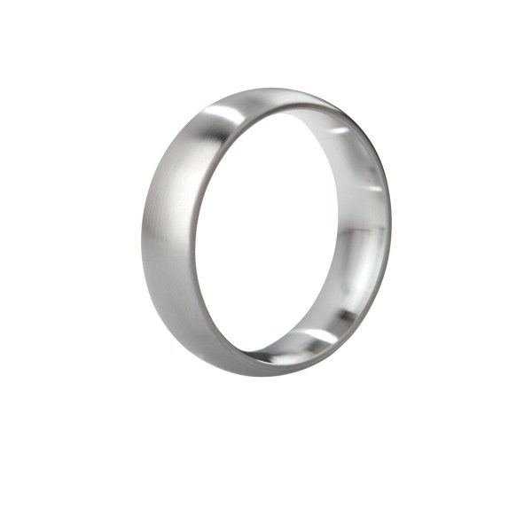Mystim the Earl Brushed Steel C-Ring