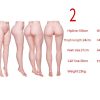 2'5 (76cm) Silicone Torso Legs - sex Doll