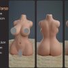 Zelex Full silicone 45CM Half Body 8.1KG