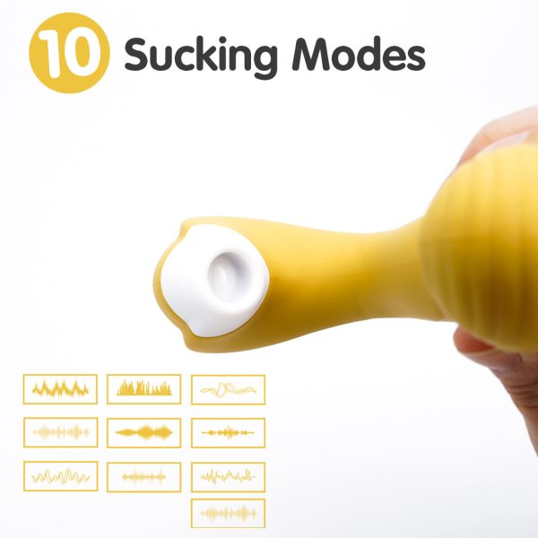 Lemon 2-In-1 Sucking Vibrator