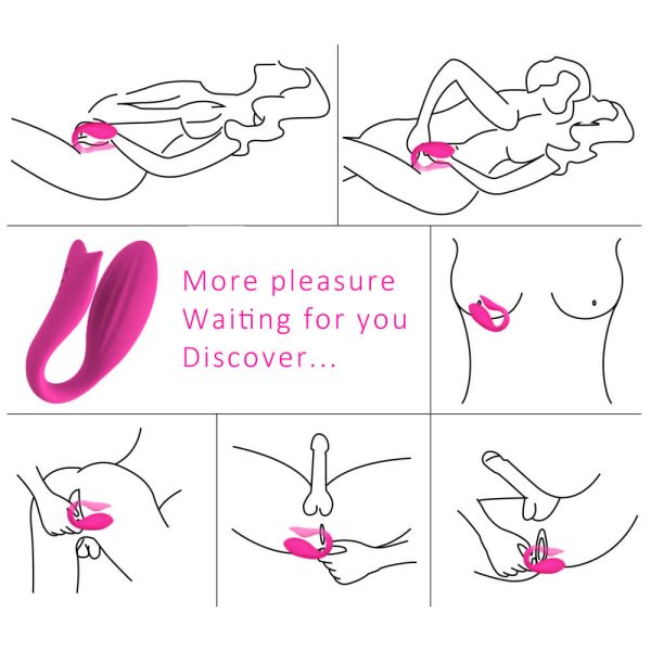 Remote Control Mermaid Vibrator Sex Toy