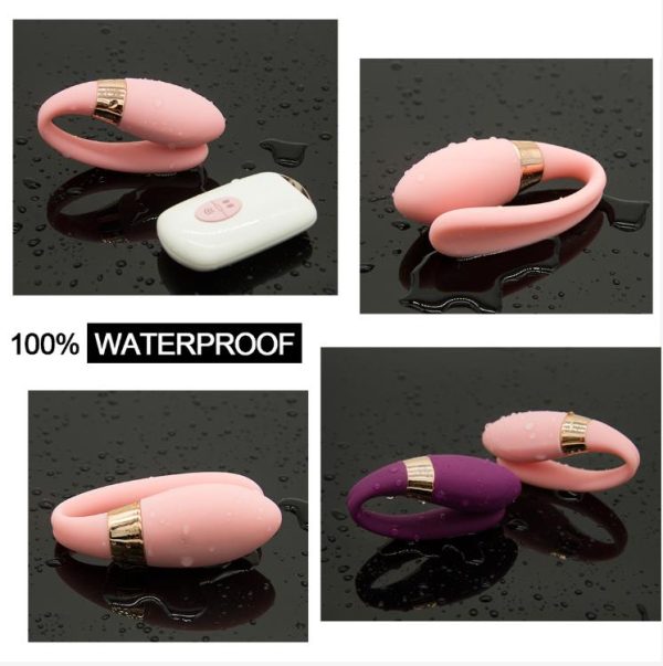 Wireless C Type Vibrator Dual Motors We-vibe G-spot Clitoris Massager