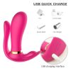 Real Feel Vibrator Heating Stimulator Remote Control Vibrator