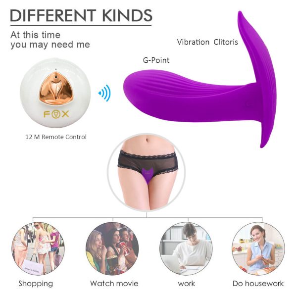 FOX Dildo Vibrator Remote Control Massage Fox Vibrator