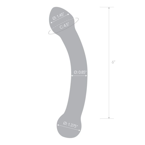 7 Curved Double Ended G-Spot Dildo