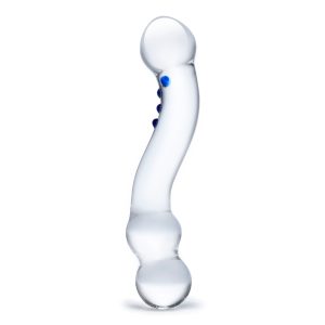 6 Curved G-spot Nubbed Dildo