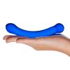 6 Curved G-spot Blue Dildo