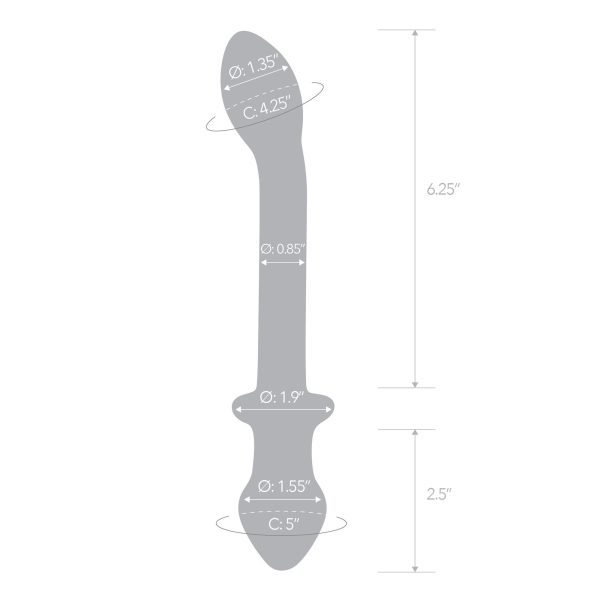 9.5 Double Play Dual-Ended G-Spot Dildo