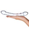 Double Trouble Glass Dildo