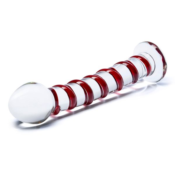 7.5 Mr. Swirly Glass Dildo