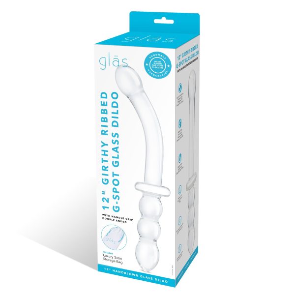 12 Double Ended Dildo With Anal Beads