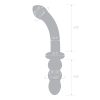 12 Double Ended Dildo With Anal Beads