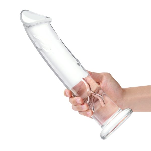 12 Veiny Dildo With Flat Base
