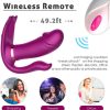 Remote Vibrator Heating Clitoris Dildo For Women