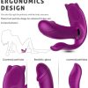 Remote Vibrator Heating Clitoris Dildo For Women