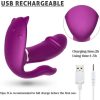 Remote Vibrator Heating Clitoris Dildo For Women