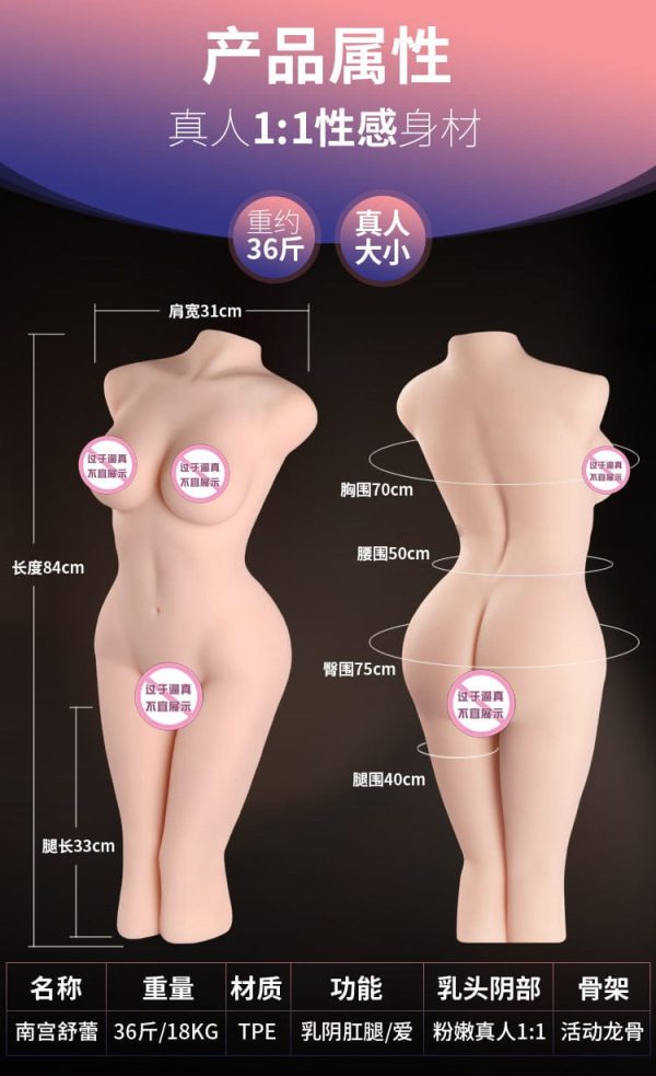 Taylor realistic half body 18KG with leg