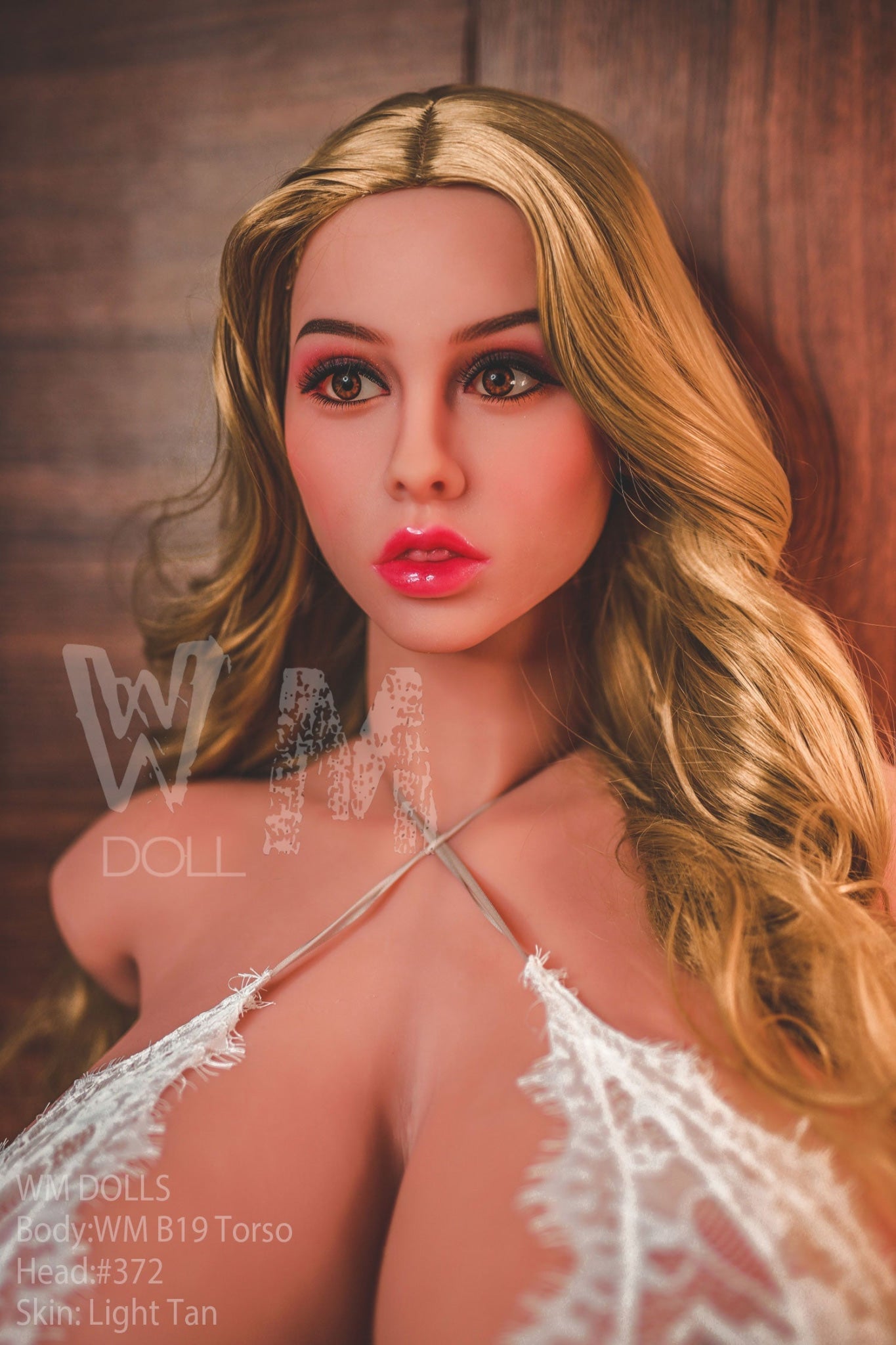 Pamella Premium Torso Sex Doll B19 – Head |loves sex shop