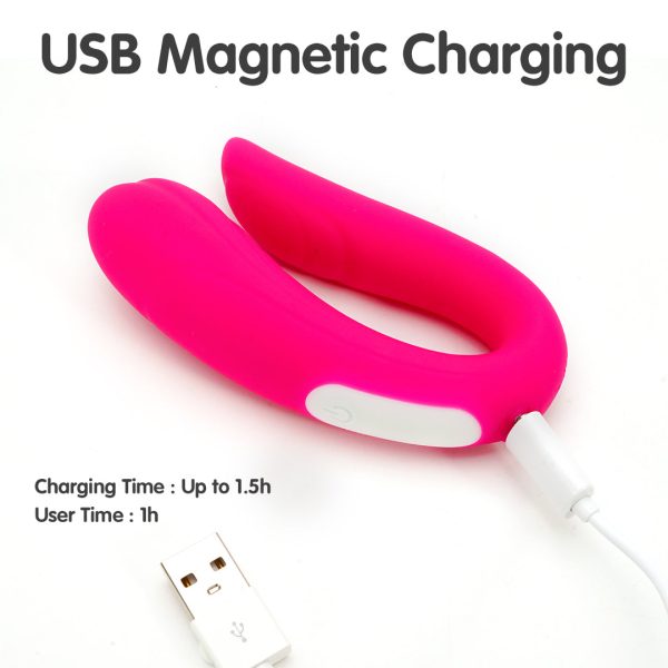 Mermaid Pink Couples Vibrator