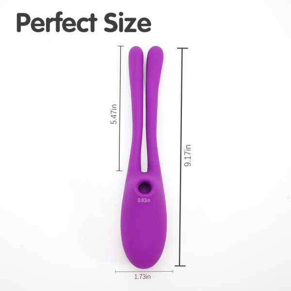 Rabbit Ear Suction Vibrator