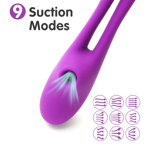 Rabbit Ear Suction Vibrator