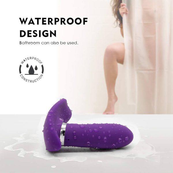 Strong Vibration Heating Dual Motors Vibrator Wearable Waterproof Toy