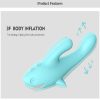 Shark Vibrator Thrusting Expanding Charging AV Massaging Wand