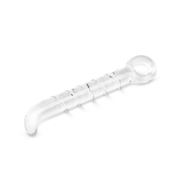 7 Slim Swirly Dildo with G-Spot Tip