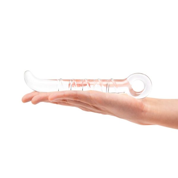 7 Slim Swirly Dildo with G-Spot Tip