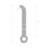 7 Slim Swirly Dildo with G-Spot Tip