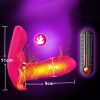 Strong Vibration Heating Dual Motors Vibrator Wearable Waterproof Toy