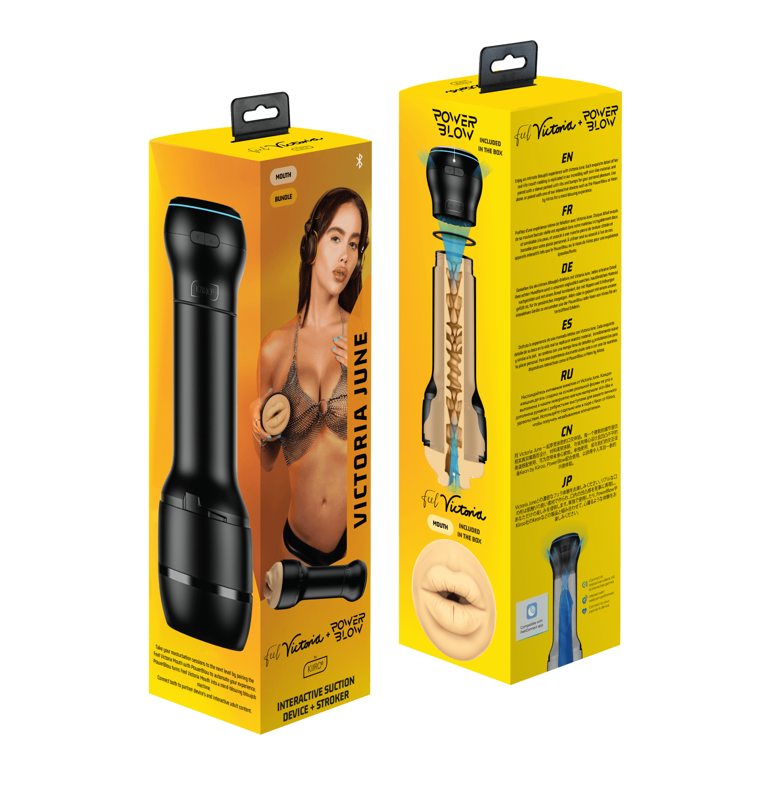 KIIROO Power Blow attachment bluetooth blowjob
