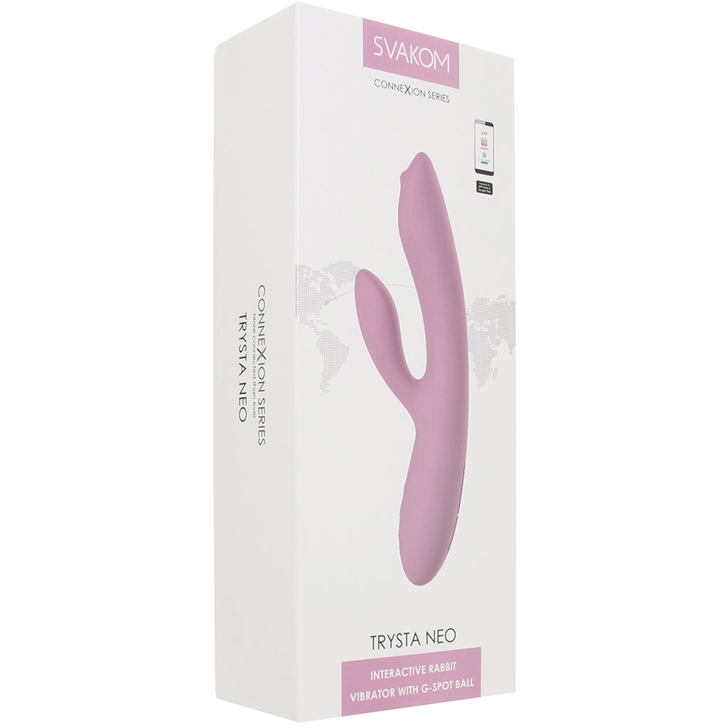 Trysta Neo Interactive Rabbit Vibe with G-Spot Ball