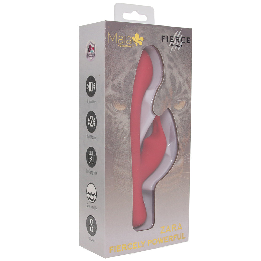 Zara Fiercely Powerful Rabbit Vibe in Red