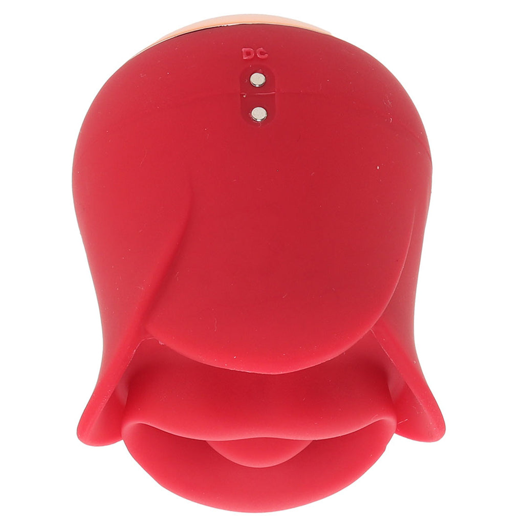 Lickgasm Sweet Kiss Clitoral Vibe in Red
