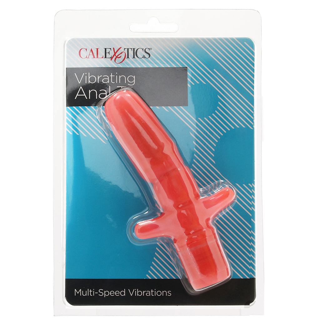 Vibrating Anal T Probe in Pink