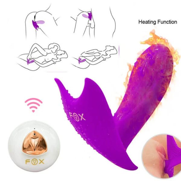 FOX Dildo Vibrator Remote Control Massage Fox Vibrator