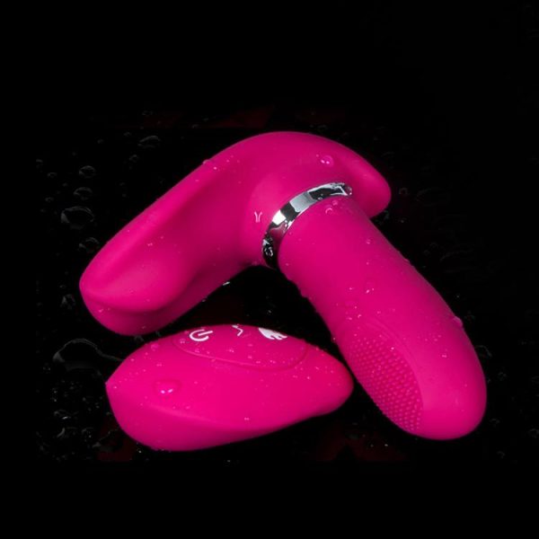 Strong Vibration Heating Dual Motors Vibrator Wearable Waterproof Toy