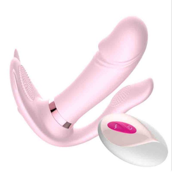 Remote Vibrator Heating Clitoris Dildo For Women