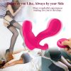 Soft Butterfly Strap on Vibrator Wireless Wearable Massager
