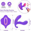 Soft Butterfly Strap on Vibrator Wireless Wearable Massager